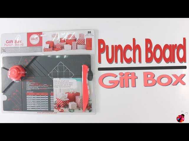 Punch Board Gift Box - We R Memory Keepers