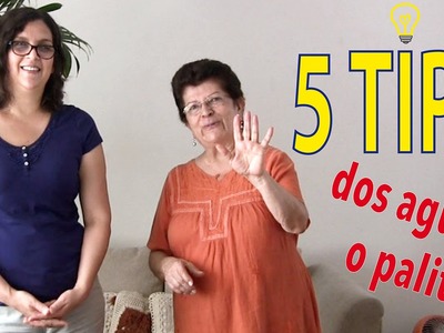 5 tips para tejer en dos agujas o palitos de Esperanza y Ana Celia Rosas