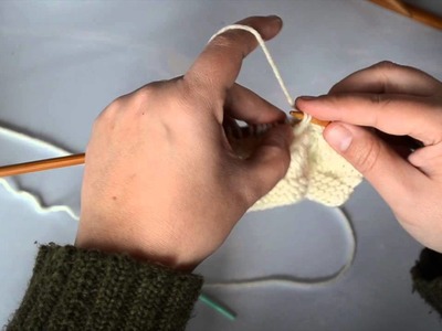Aprender a tejer trenzas o cables sin aguja auxiliar