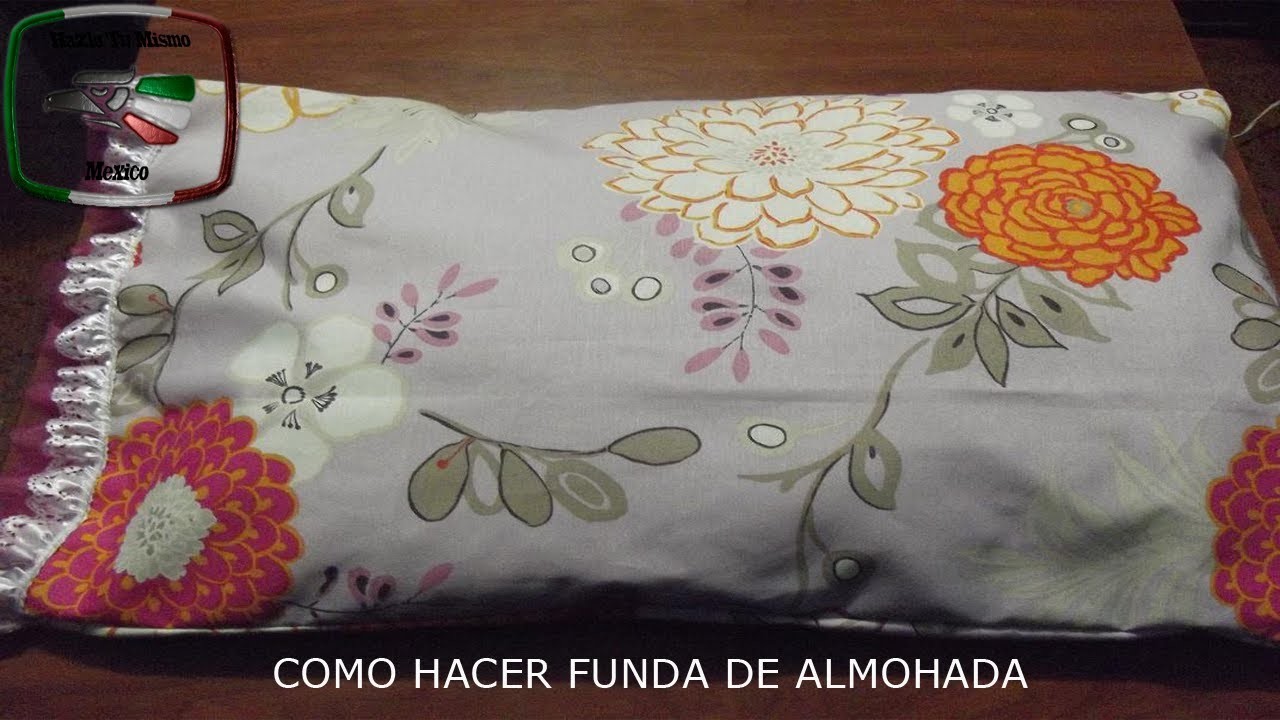 DIY: COMO HACER FUNDA DE ALMOHADA
