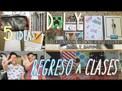 DIY: REGRESO A CLASES | FÁCIL Y RÁPIDO