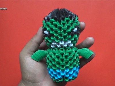 Origami 3D Mini Hulk