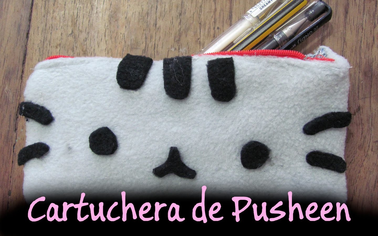 TutoDIY Cartuchera de Pusheen♥