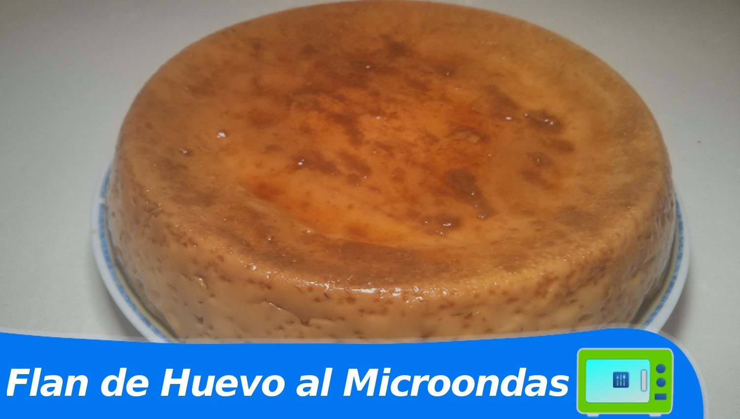 Flan de Huevo al Microondas | Cocinar en Microondas