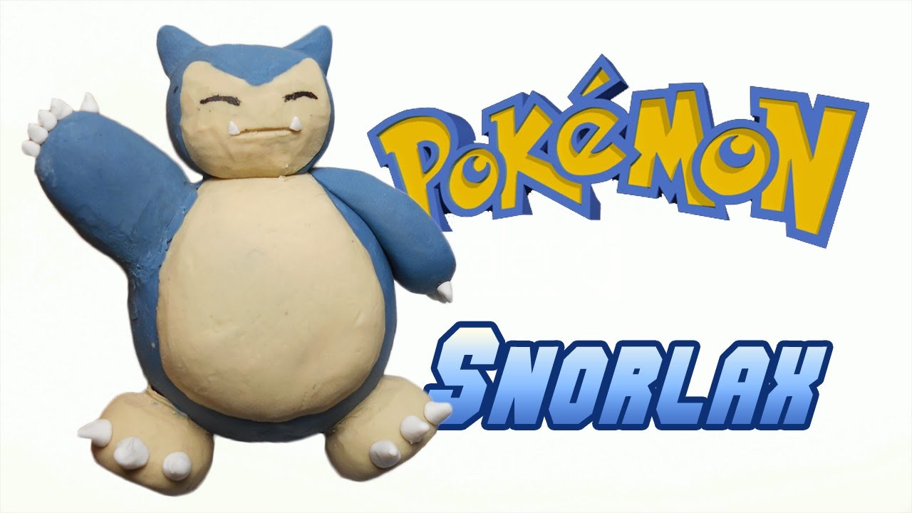 Pokemon | Snorlax Clay Tutorial | Plastilina