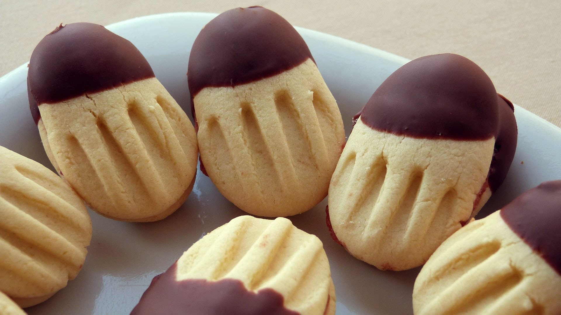 Receta galletas con chocolate | Como hacer bizcochos con chocolate