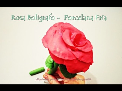 Rosa Porcelana Fria. Rose Cold porcelain Love