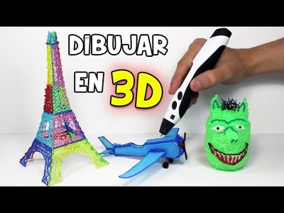 Como dibujar en 3D con un Lápiz 3D | Impresora 3D