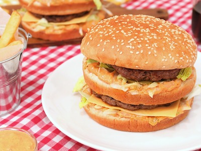 Cómo hacer Hamburguesa Big Mac casera | Carne y Salsa
