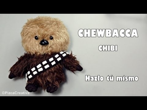 DIY Chewbacca Chibbi con Moldes Gratis
