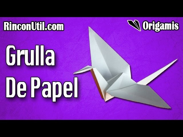 Grulla de papel | Grulla Origami