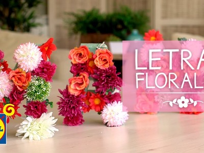 Letras Florales - Handmade Día De La Madre