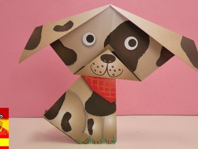 Origami fácil para niños | SES Creative | Perro