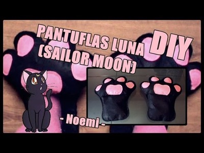 Pantuflas Gatita. Luna - Sailor Moon | Noemi ♥