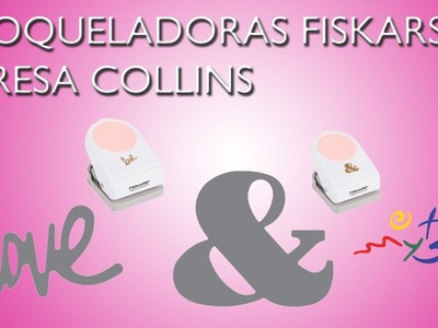 Troqueladoras Fiskars Teresa Collins, love y ampersand, unboxing y usos
