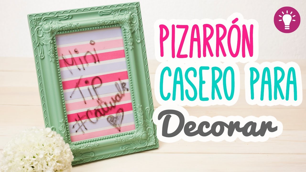 ¿Cómo hacer un Pizarron Casero?| Decora y Organiza tu Escritorio| Mini Tip#81| Catwalk