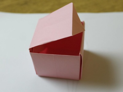 Como hacer una caja de papel con tapa