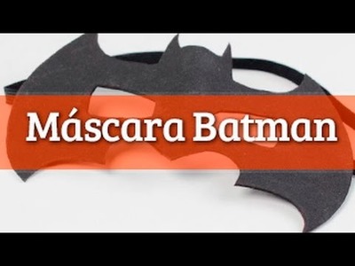 Cómo hacer una máscara de Batman