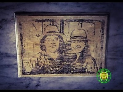 Transferir una imagen a madera con elementos caseros. Transfer a picture to wood with household