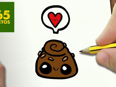 COMO DIBUJAR BOMBON KAWAII PASO A PASO - Dibujos kawaii faciles - How to draw a Chocolate