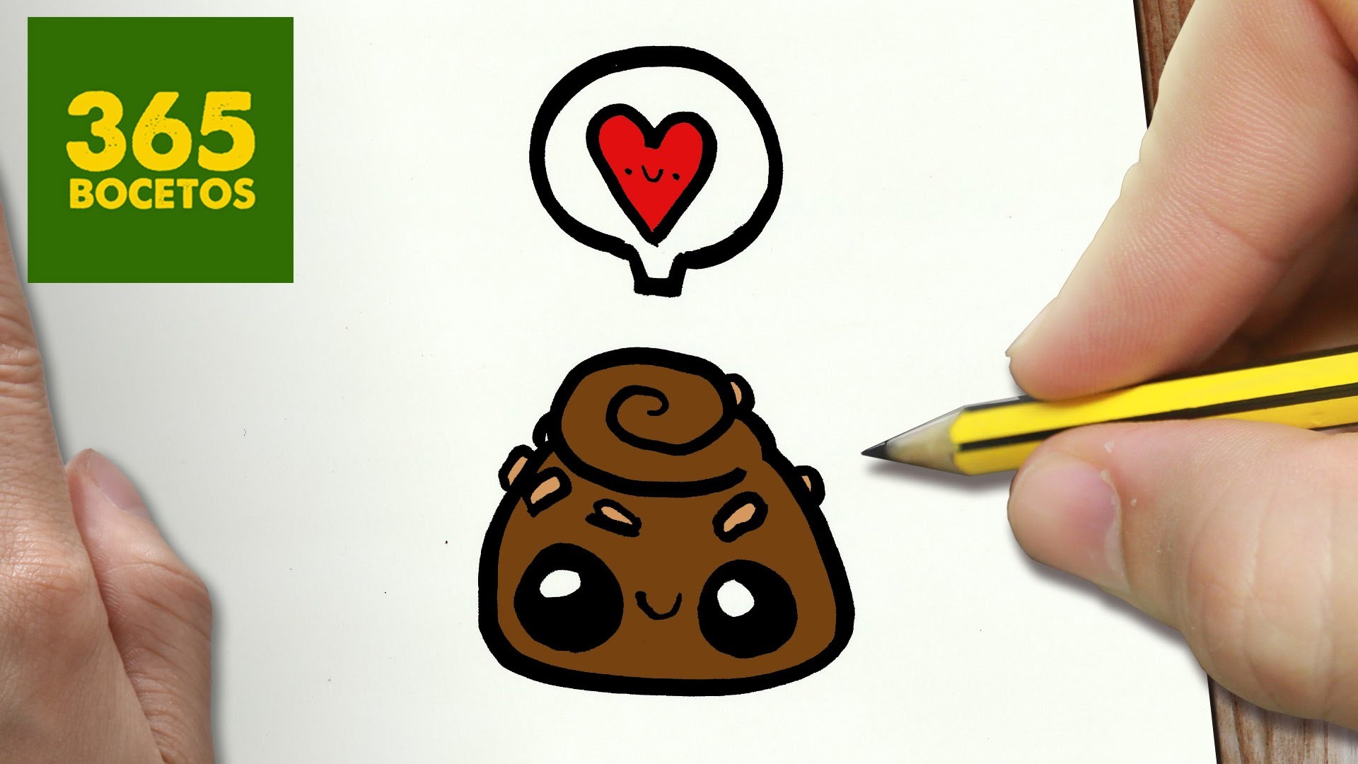 COMO DIBUJAR BOMBON KAWAII PASO A PASO - Dibujos kawaii faciles - How to draw a Chocolate