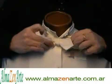 AlmaZenArte - ESPACIO24 Como hacer un moño para camisa