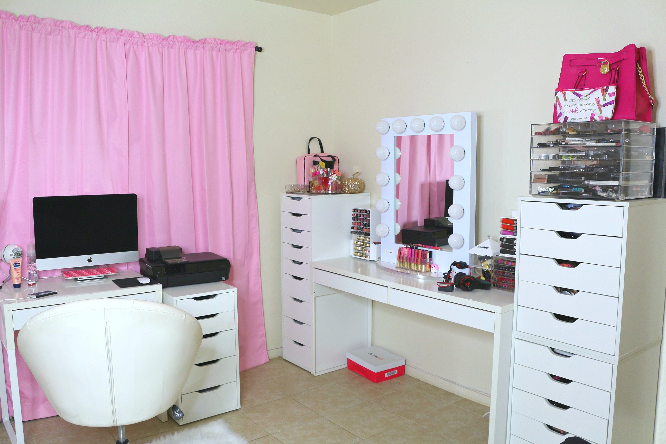 Cuarto De Maquillaje.Estudio (Makeup Room Tour)