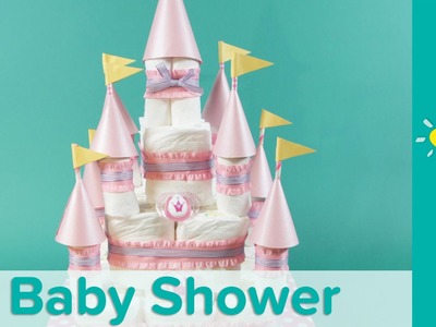 DIY Torta de Pañales para Baby Shower: Tema de Princesa | Pampers