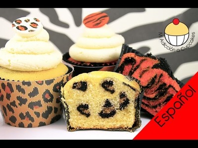 ¡Cupcakes de Safari POR DENTRO! ¡Cómo Hacer una Sorpresa de Impresiones