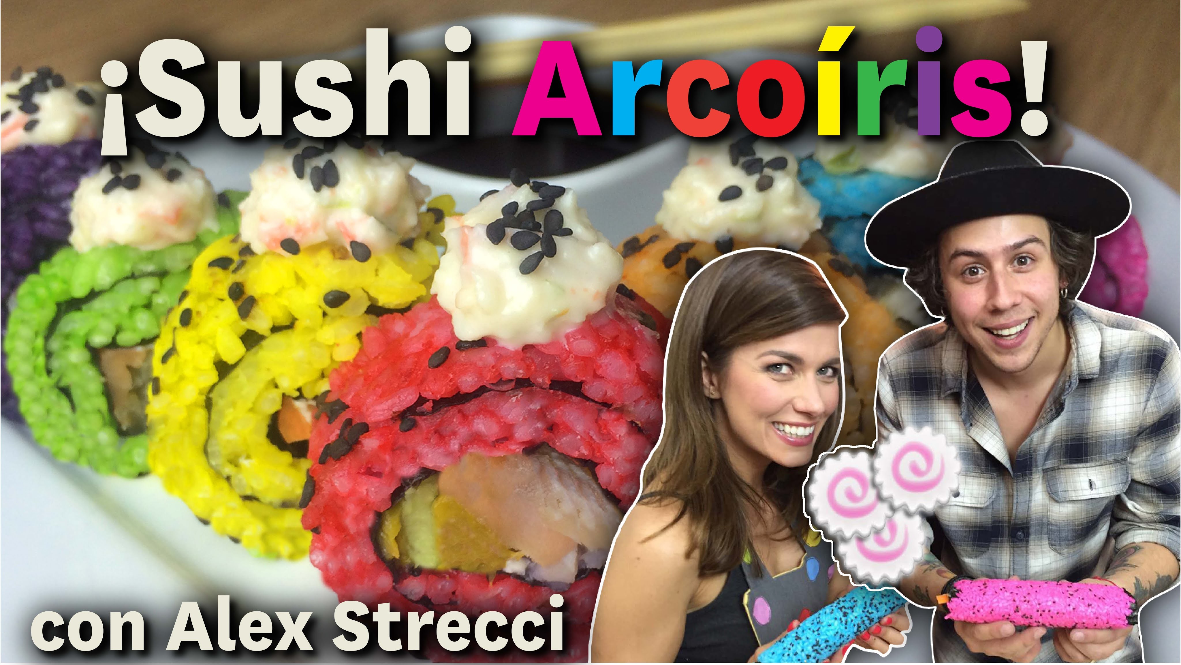 ¡Sushi Arcoíris! con Alex Strecci. Dacosta´s Bakery