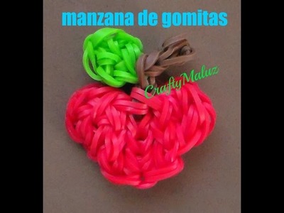 Tutoriales:♥ Manzana de gomitas (con telar)