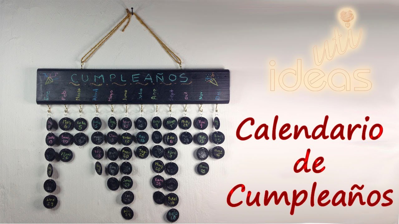 Calendario de CUMPLEAÑOS