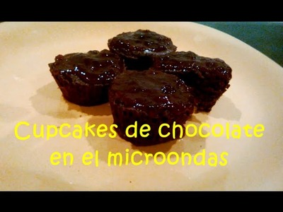 Cupcake de chocolate en microondas ☼