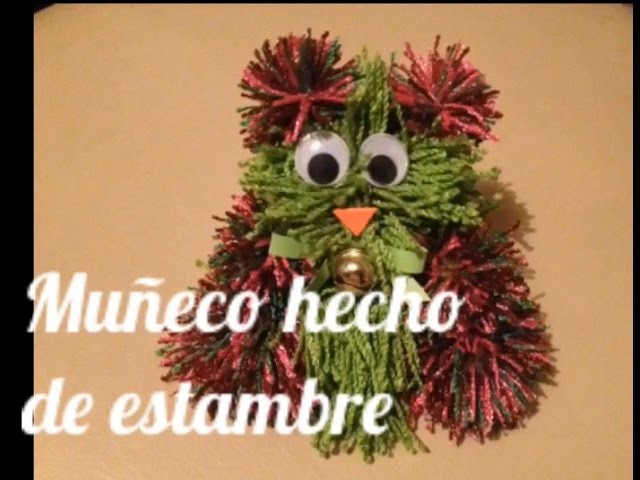 Muñeco de estambre