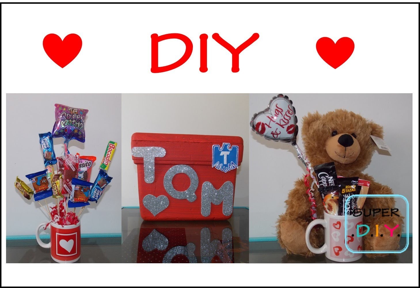 Que regalar en San Valentín, detalles DIY