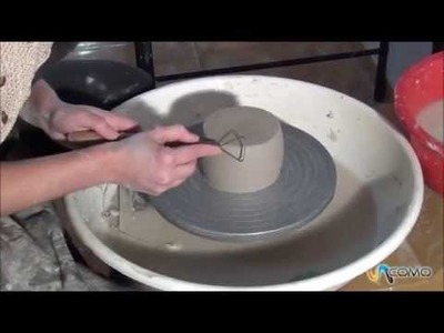 Retornear una pieza terminada - Curso de cerámica