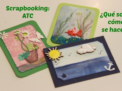 Scrapbooking: ATC ¿Qué son y como se hacen?