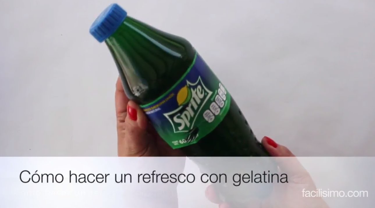 Cómo hacer un refresco con gelatina | facilisimo.com