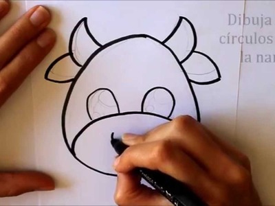 Cómo dibujar Una Vaca Dibuja Conmigo Dibujos de Animales
