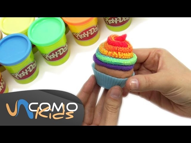 Cómo hacer Cupcakes de plastilina Play-Doh