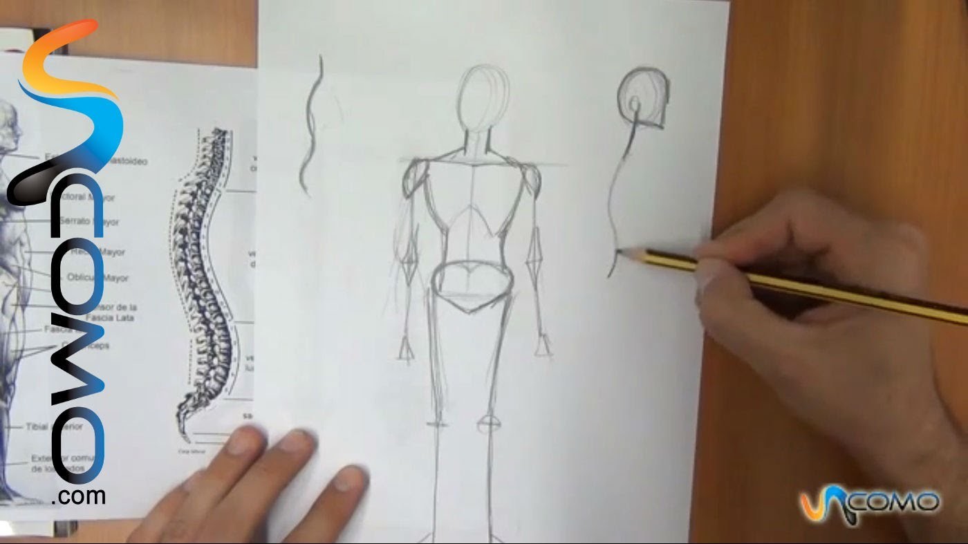 Dibujar distintas posturas del cuerpo humano (3º parte)