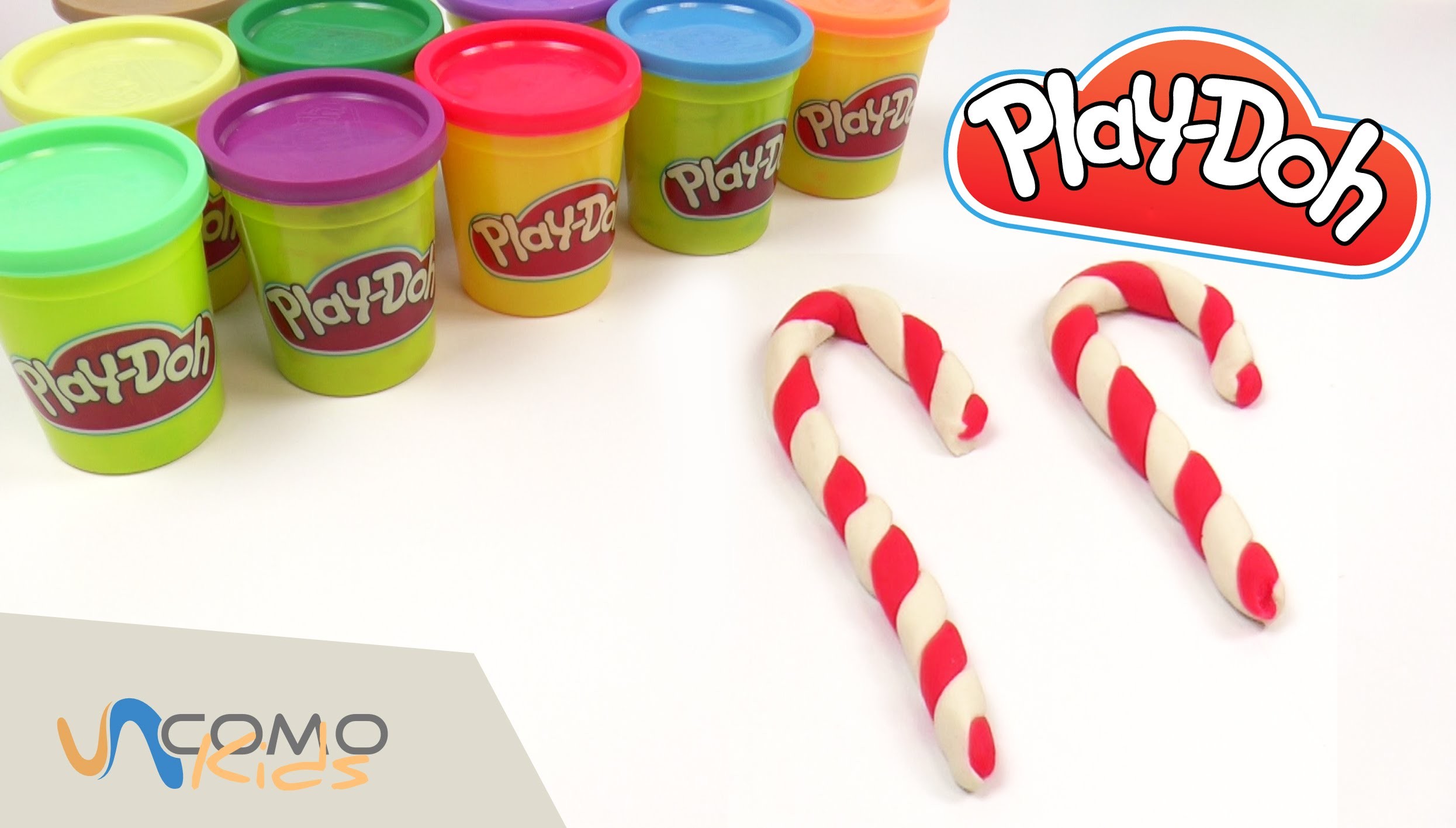 Figura de navidad con Play-Doh