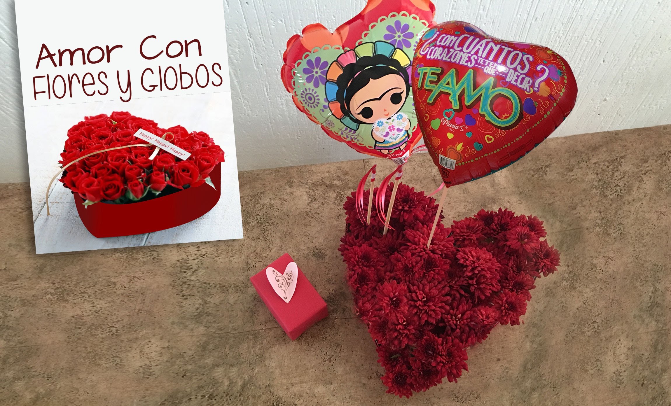 Flores, Corazón y Globos :: Chuladas Creativas