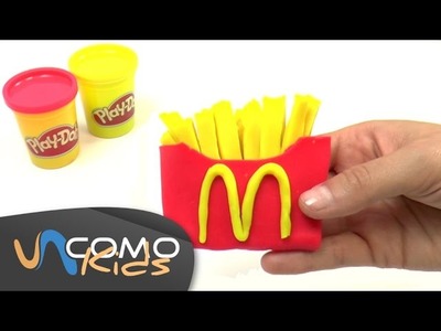 Hacer patatas fritas de McDonald's con Play Doh