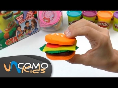 Hacer una Hamburguesa con Play Doh