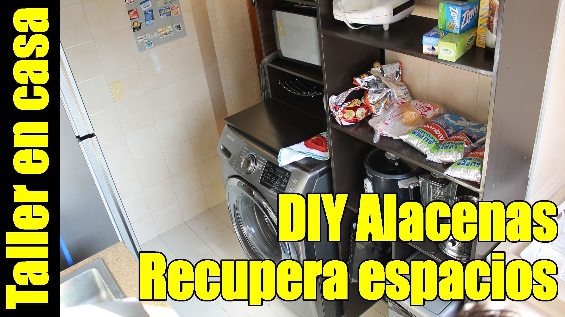 Hagalo usted mismo - Hacer Muebles de cocina - Alacenas en MDF (DIY pantry)