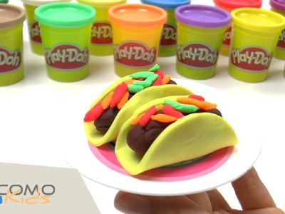 ¡Tacos de plastilina Play-Doh!