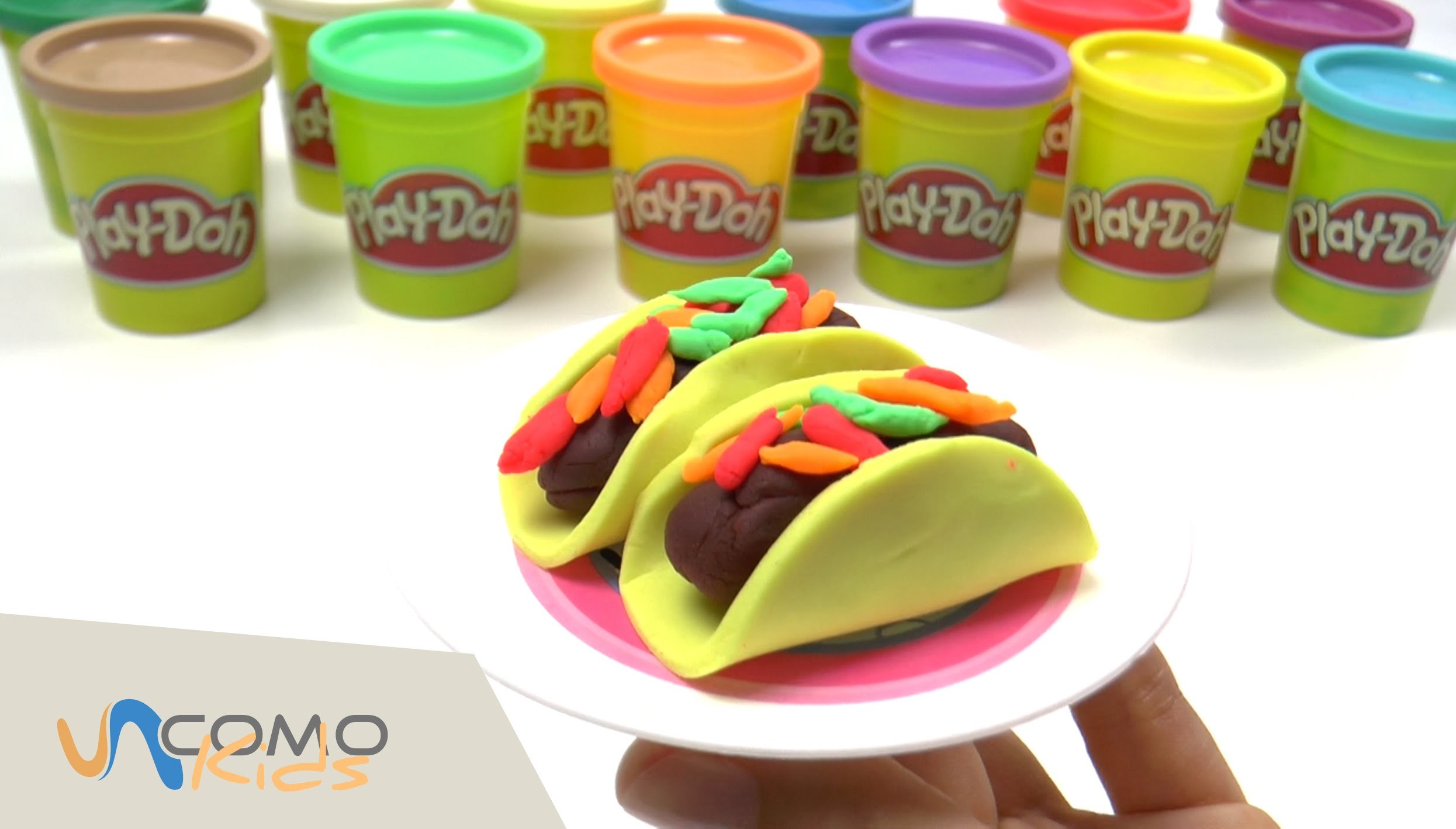 ¡Tacos de plastilina Play-Doh!