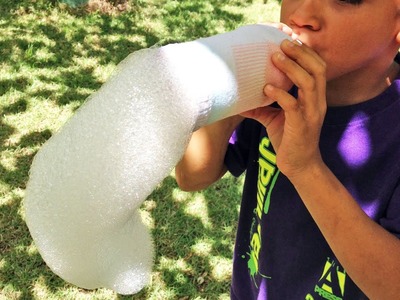 Botella para hacer espuma burbujeante. DIY