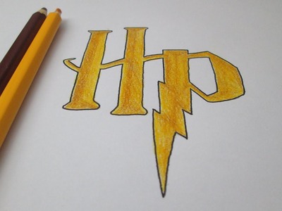 Cómo dibujar el logotipo de Harry Potter